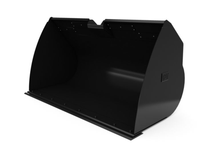 Buckets - Compact Wheel Loader - 3.0 m3 (3.9 yd3), HPL-ISO Coupler, Bolt-On Cutting Edge