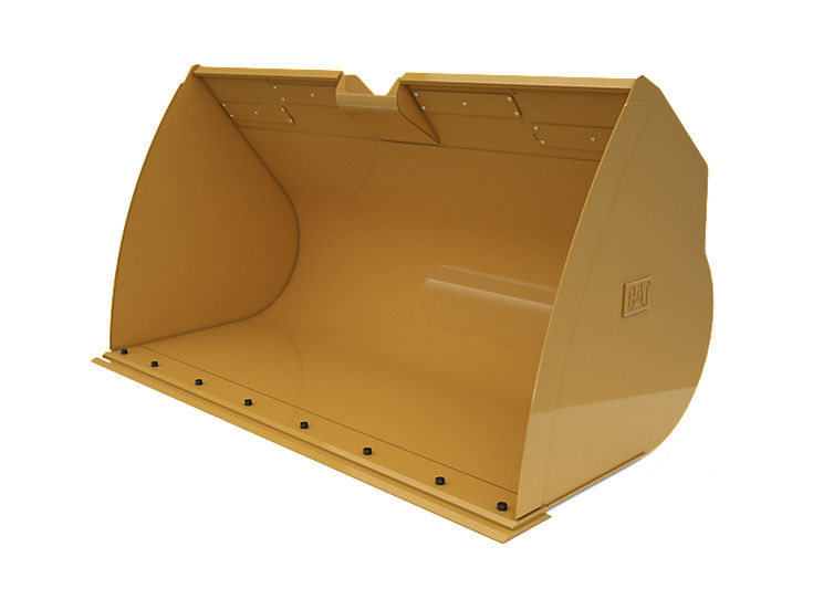 Buckets - Compact Wheel Loader - 3.0 m3 (3.9 yd3), Pin On, Bolt-On Cutting Edge
