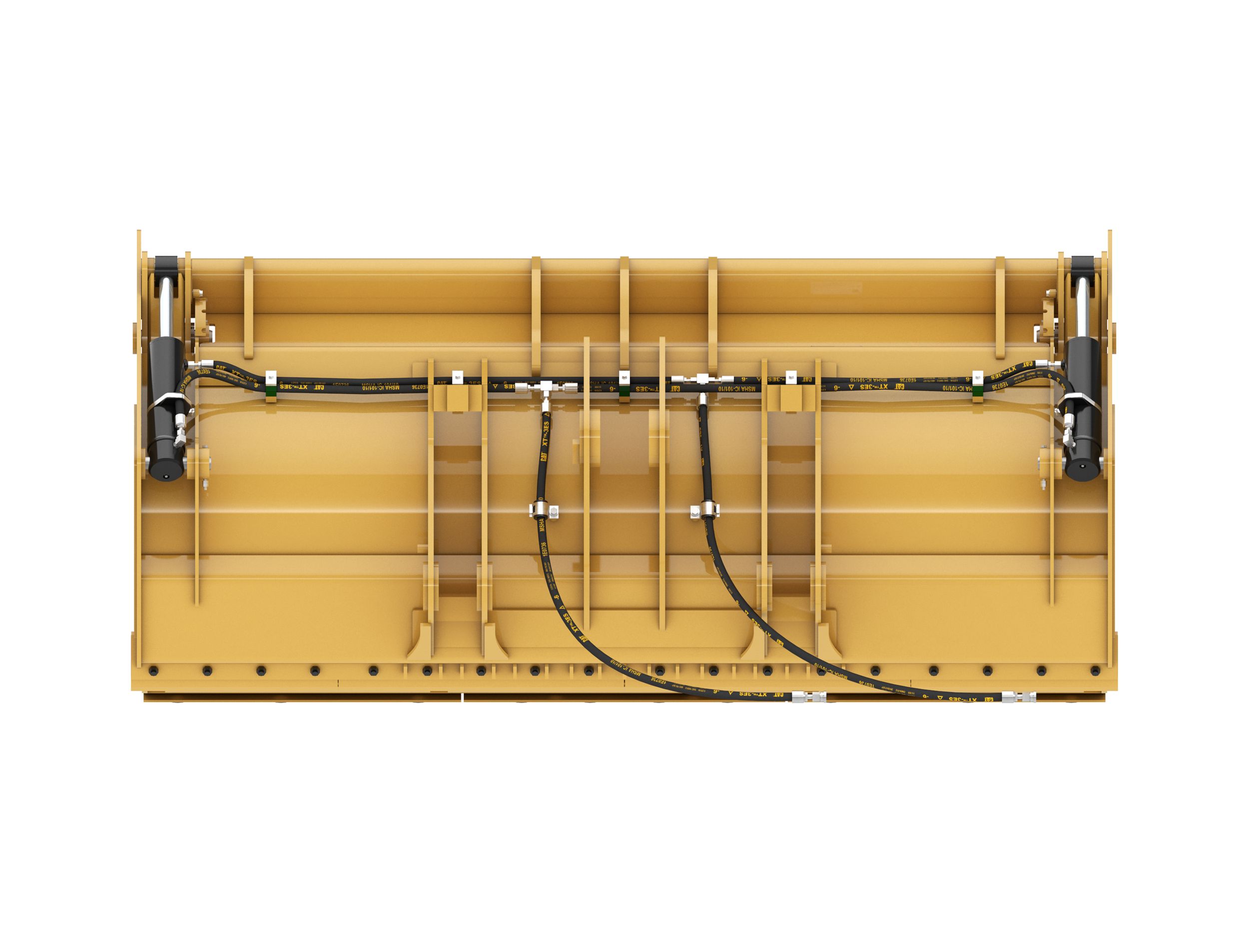 Godets tous-travaux 2,7m³ (3,5yd³), à claveter, lame de coupe à boulonner