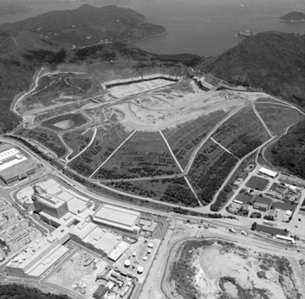 South East New Territories Landfill, Hong Kong 