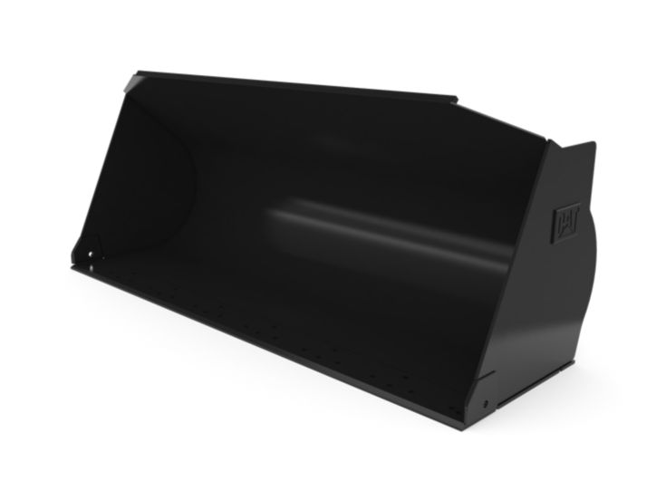 Buckets - Compact Wheel Loader - 1.3 m3 (1.7 yd3), IT Coupler, Base Edge