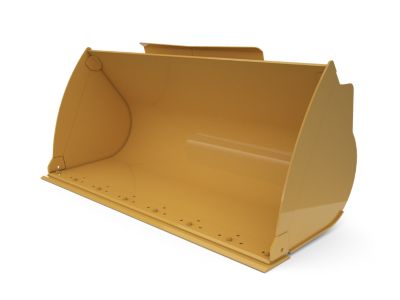 Buckets - Compact Wheel Loader - 1.8 m3 (2.4 yd3), Pin On, Bolt-On Cutting Edge