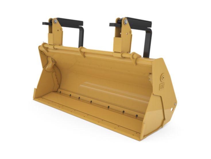 Buckets - Backhoe Front - 1.1 m3 (1.4 yd3), Single Tilt Pin On, Base Edge, Forks