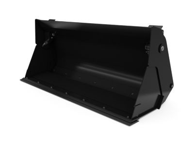 Buckets - Compact Wheel Loader - 0.9 m3 (1.2 yd3), HPL-V Coupler, Bolt-On Cutting Edge