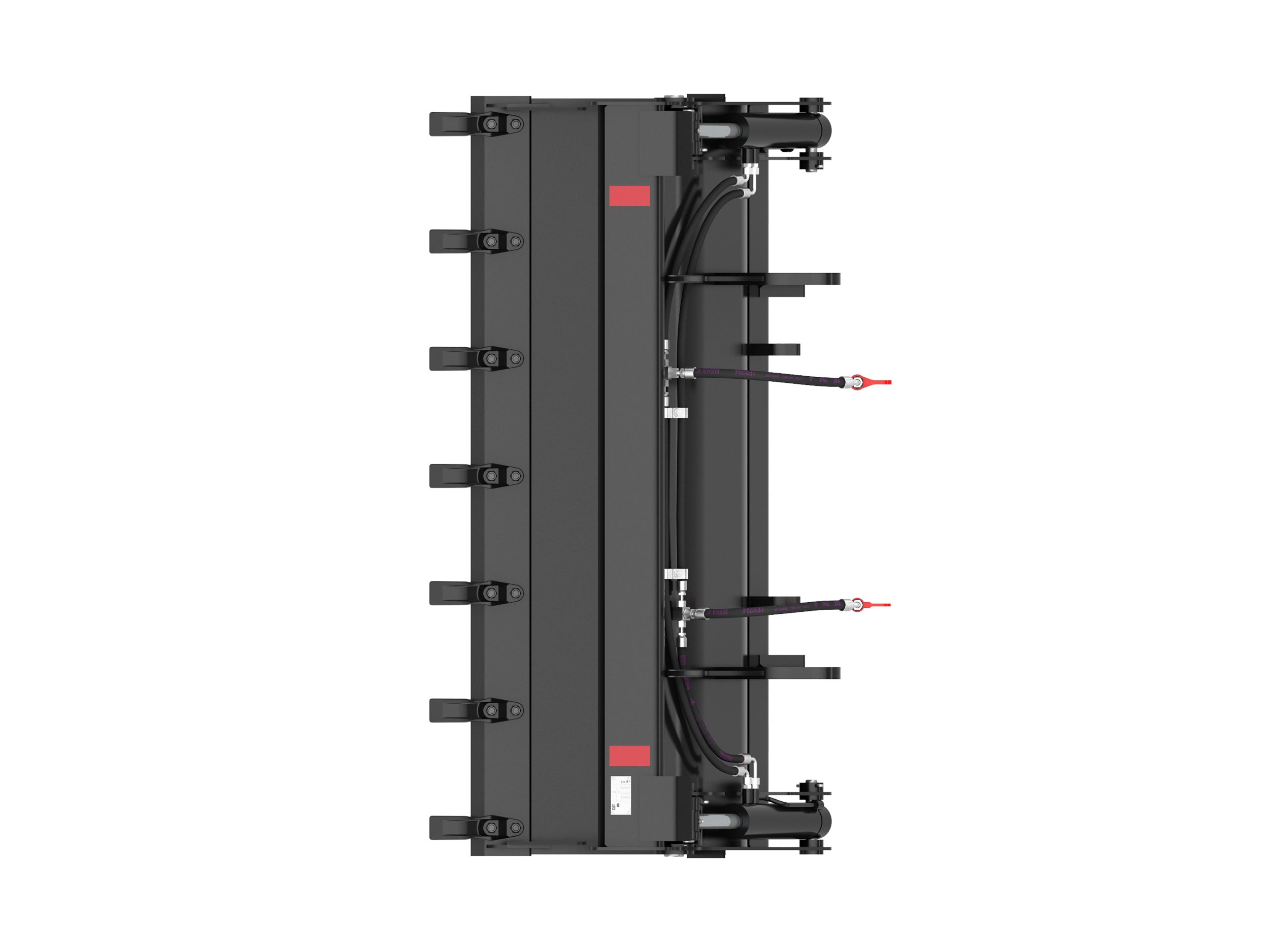 Godets tous-travaux 0,7 m3 (0,9 yd3), attache ISO, dents à boulonner