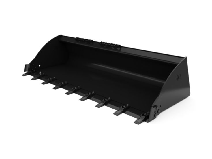 Buckets - Skid Steer Loader - 2340 mm (92 in), 0.72 m3 (0.94 yd3) Bolt-On Teeth