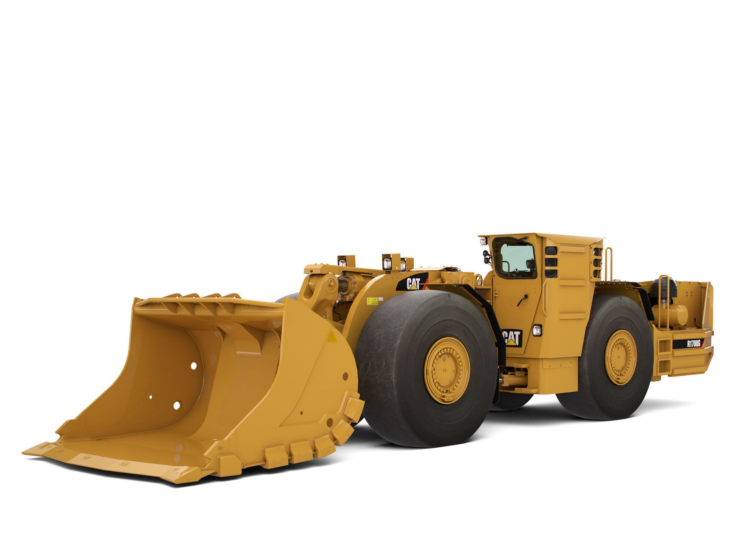 Carregadeira de Mineração Subterrânea LHD (Load-Haul-Dump, Carrega, Transporta, Despeja) R1700G