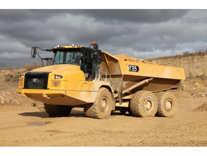 735 Three Axle Articulated Truck