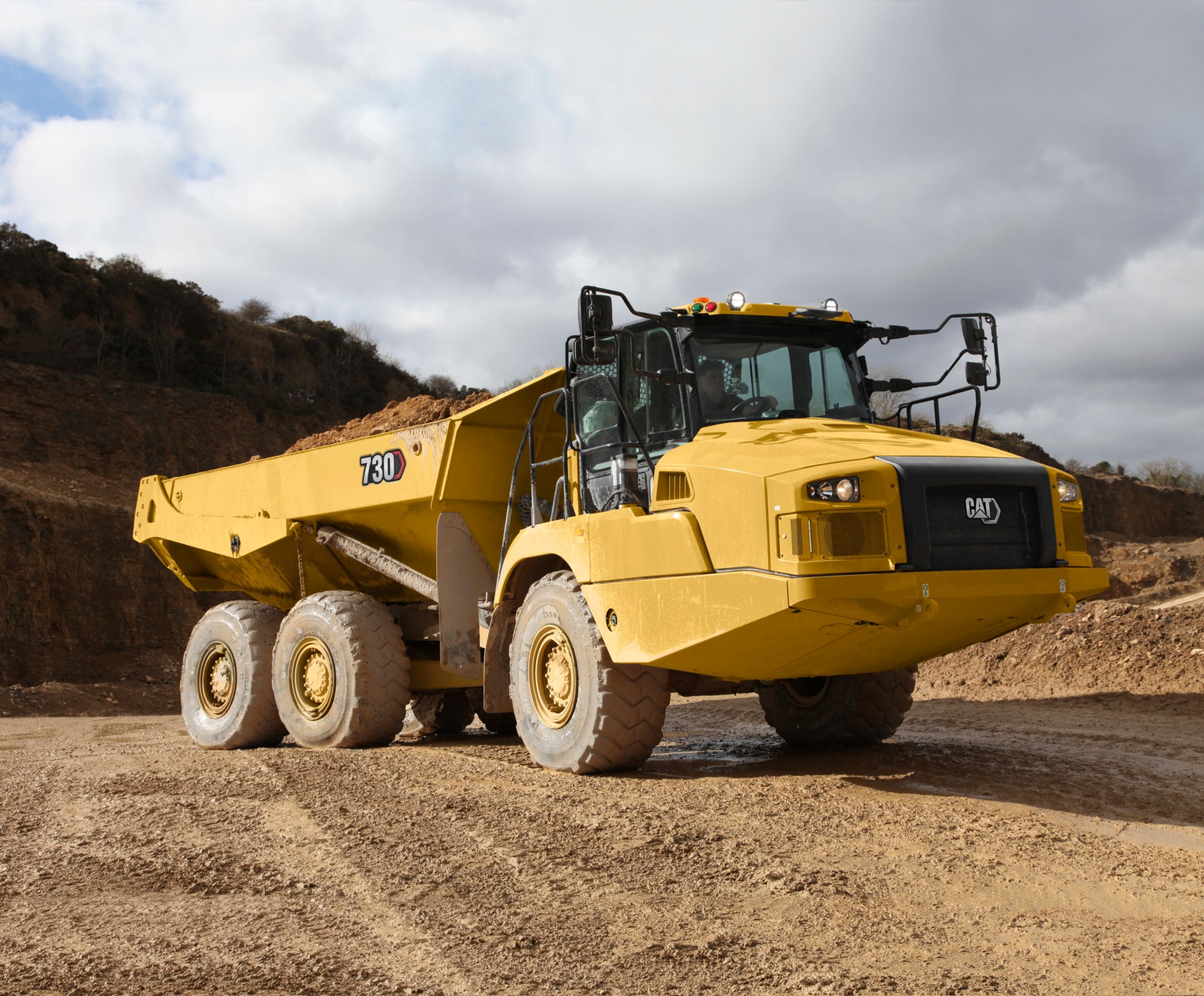 Cat 745 Articulated Truck Caterpillar Trucks Articulated Trucks Dump Truck