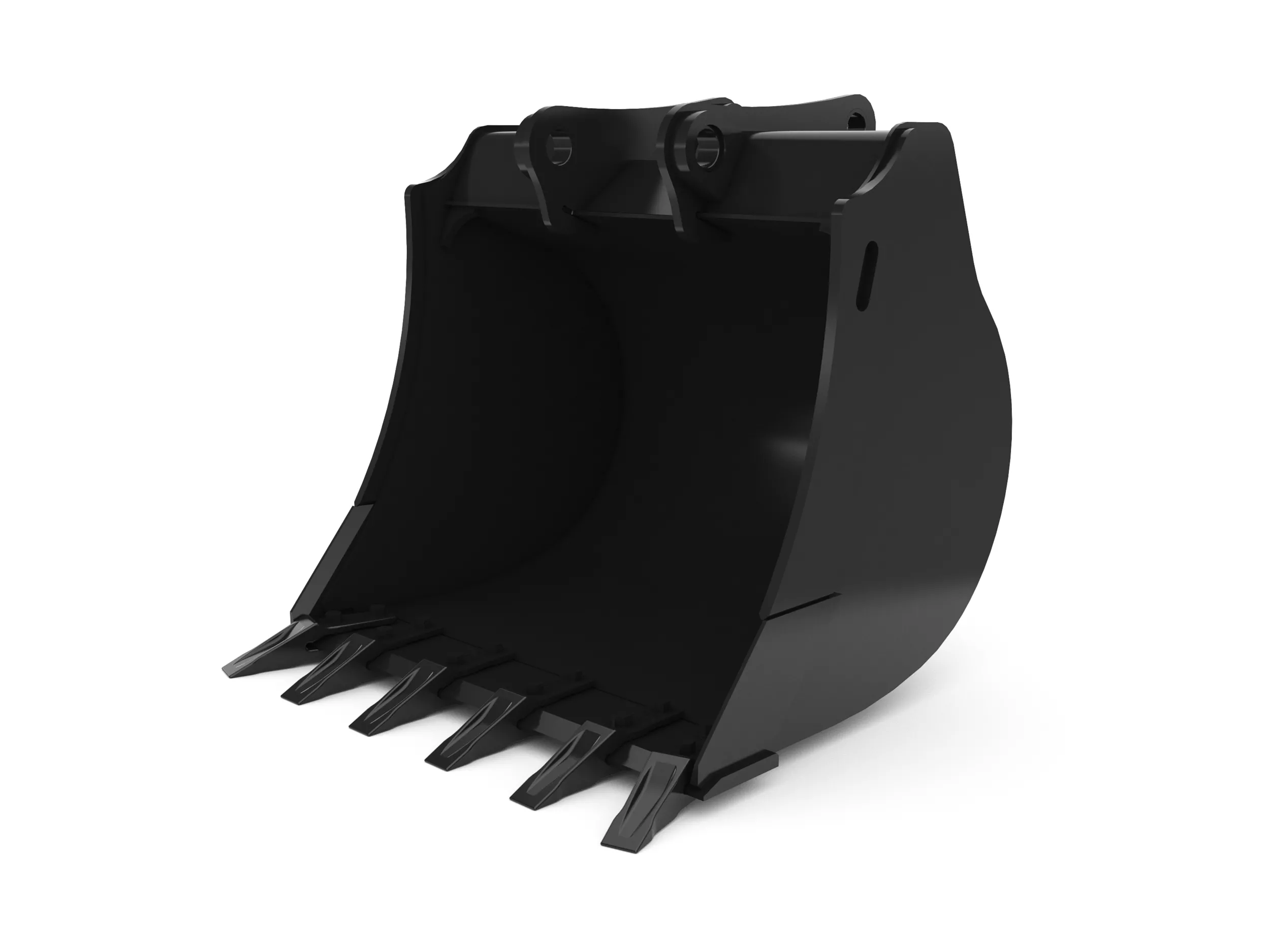 914 mm (36 in), 320 L (11.3 ft3), Pin On, Bolt-On Teeth