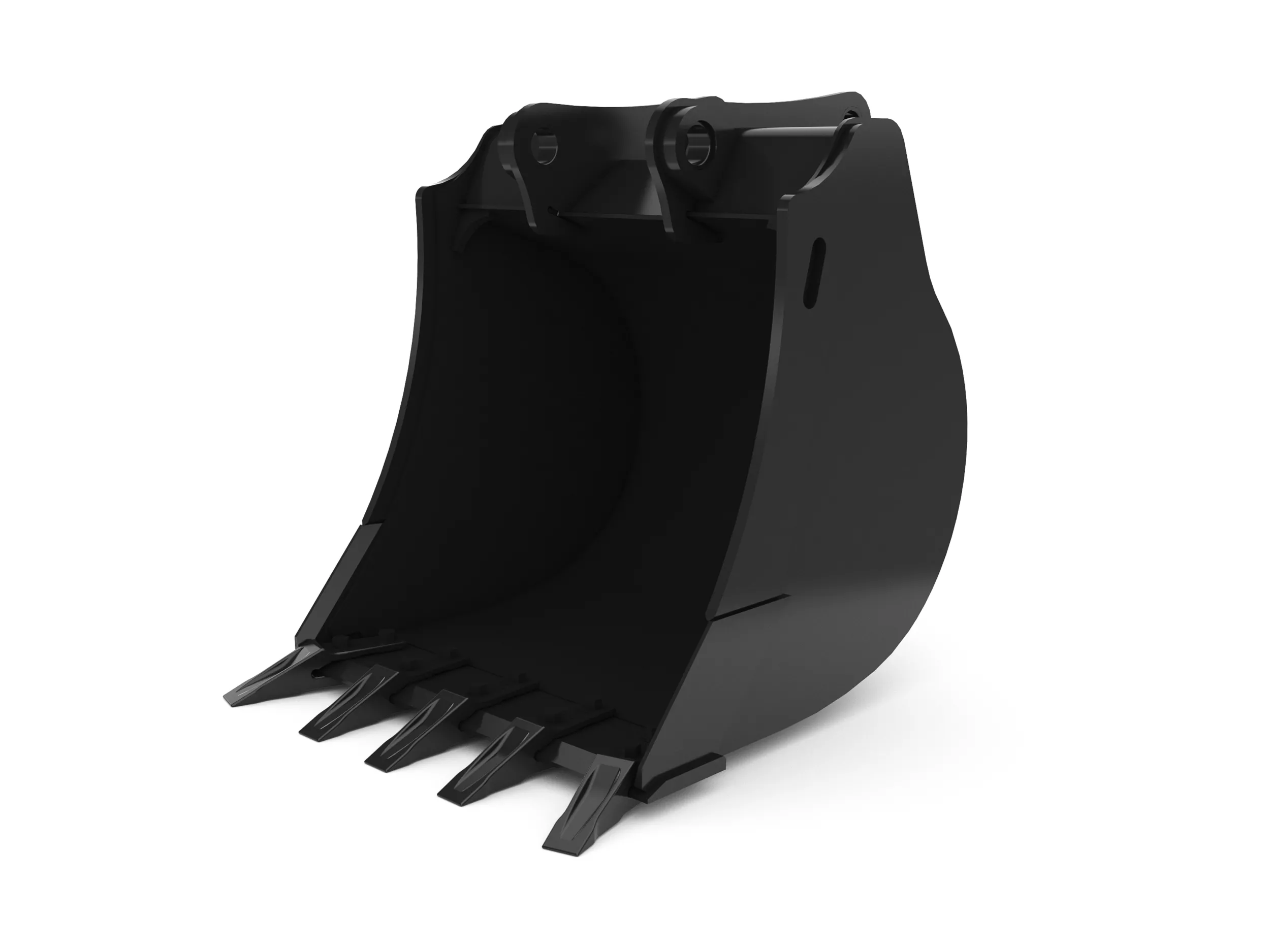 762 mm (30"), vastgepend