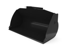 2.3 m3 (3.0 yd3), 2550 mm (100 in), HPL-ISO Coupler, Base Edge