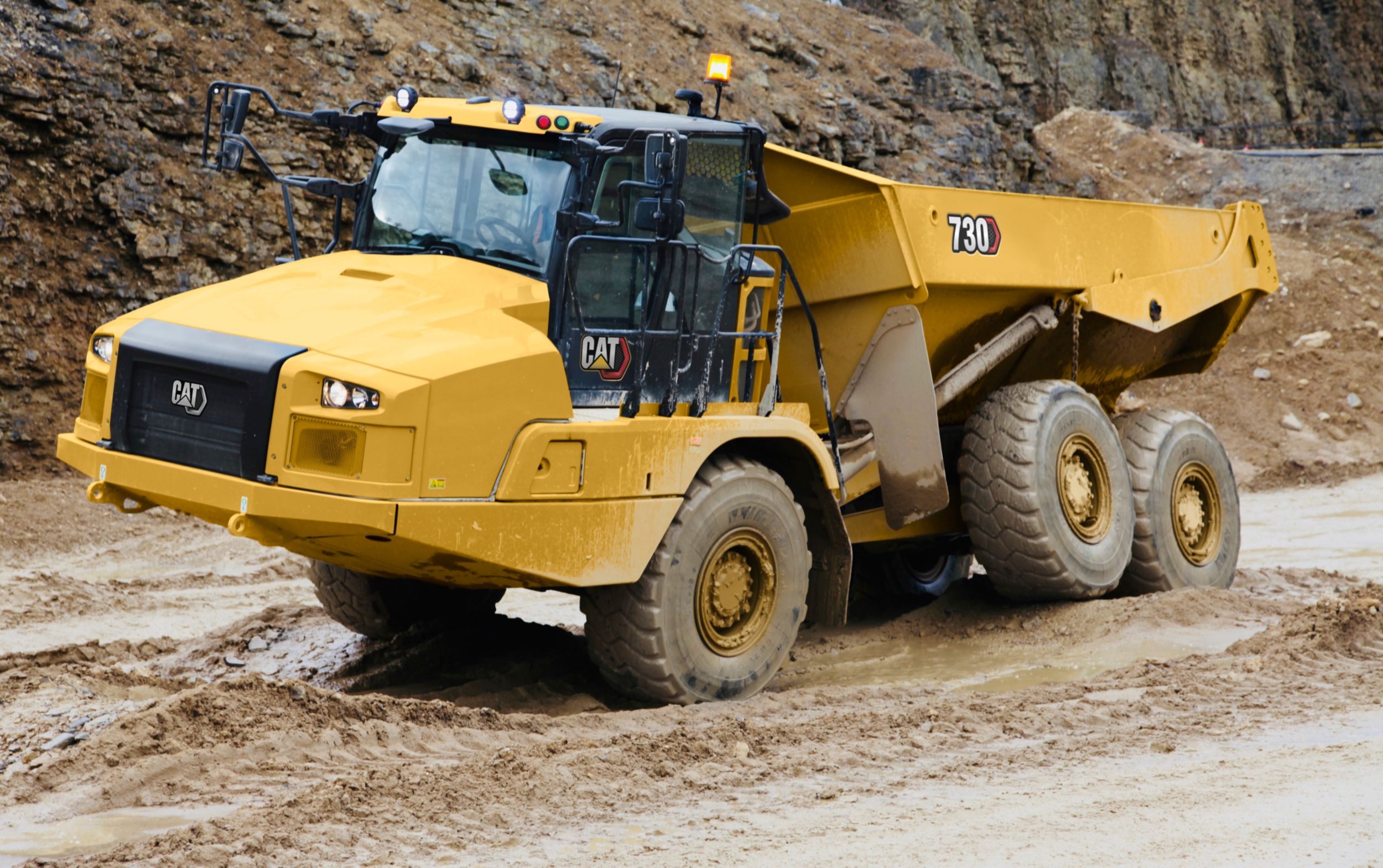 Système Cat Detect avec Stability Assist - Tombereau articulé 730