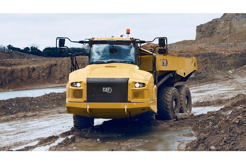 730 Three Axle Articulated Truck