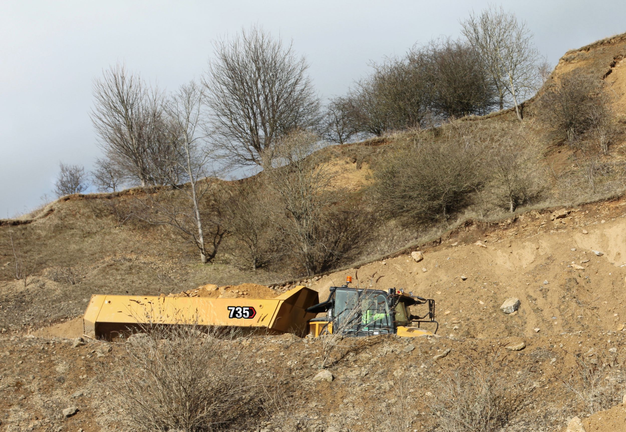 735 Three Axle Articulated Truck