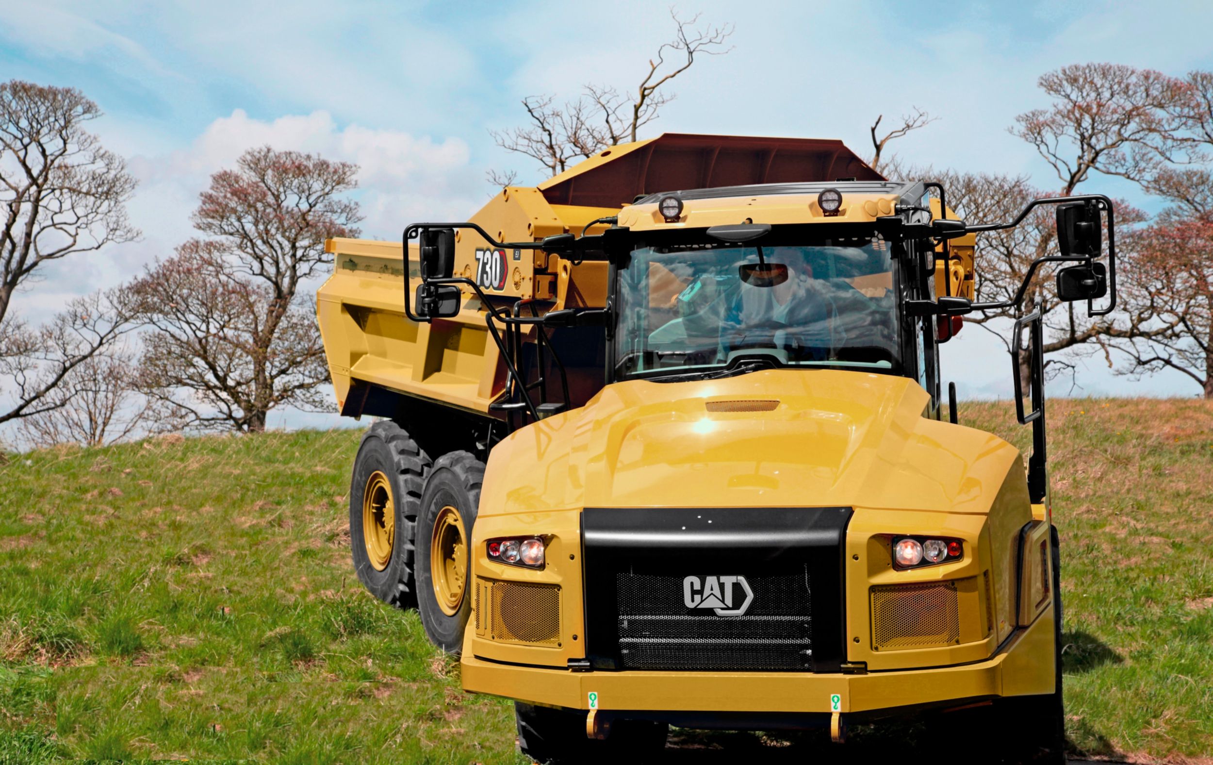 730 EJ Three Axle Articulated Truck