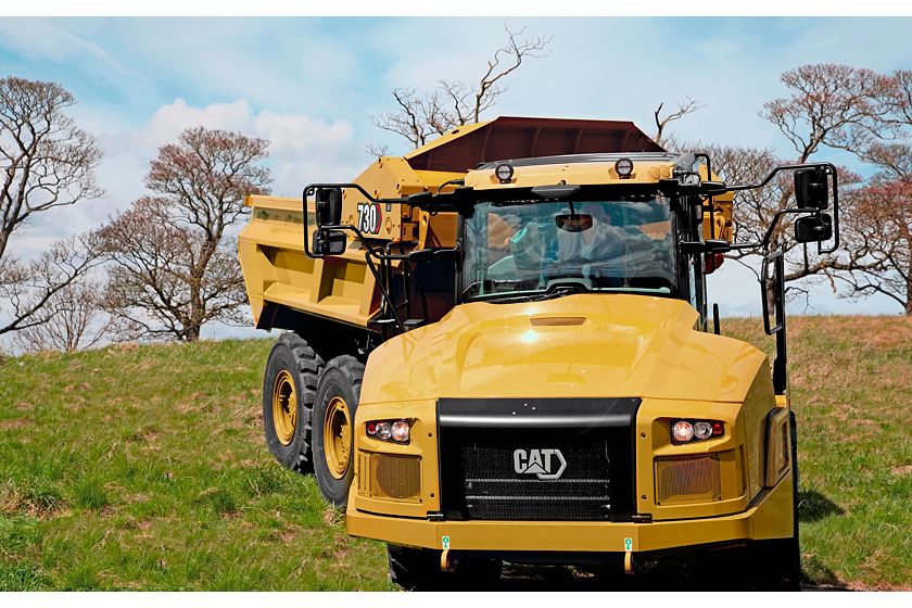 730 EJ Three Axle Articulated Truck