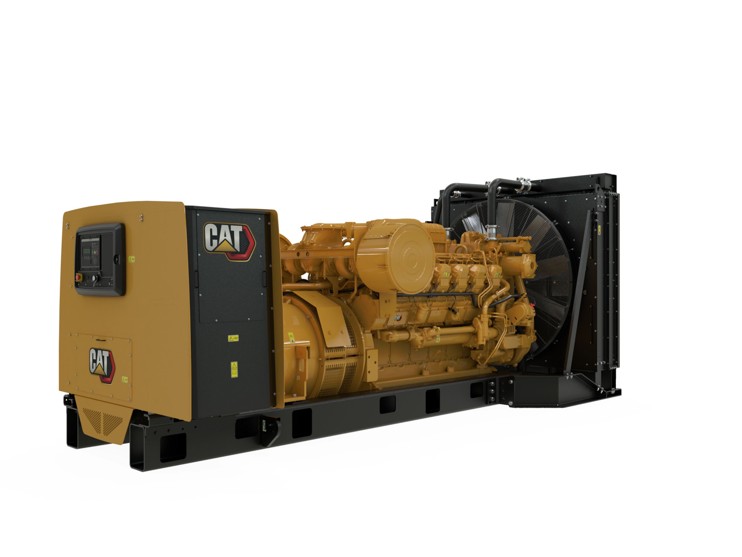 Cat 3512B (50 هرتز) مع مجموعة قابلة للترقية