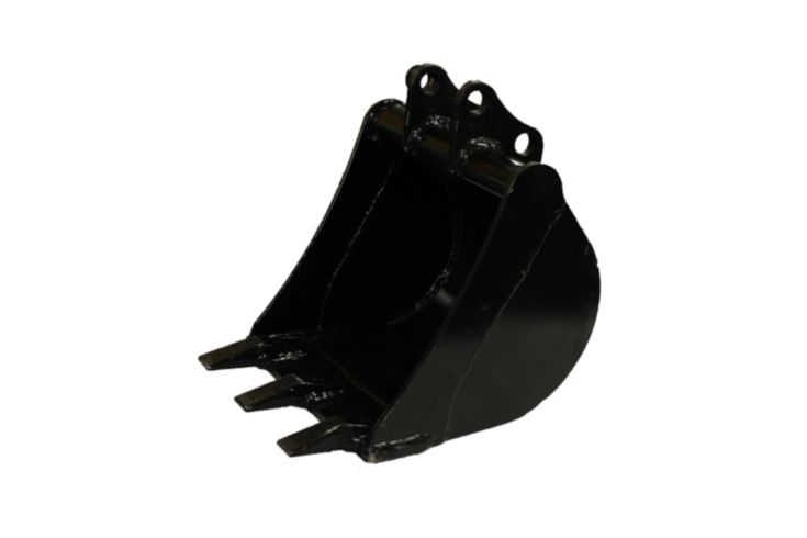 Buckets - Excavator - 370 mm (15 in), 18 L (0.6 ft3), Pin On, Weld-On Teeth