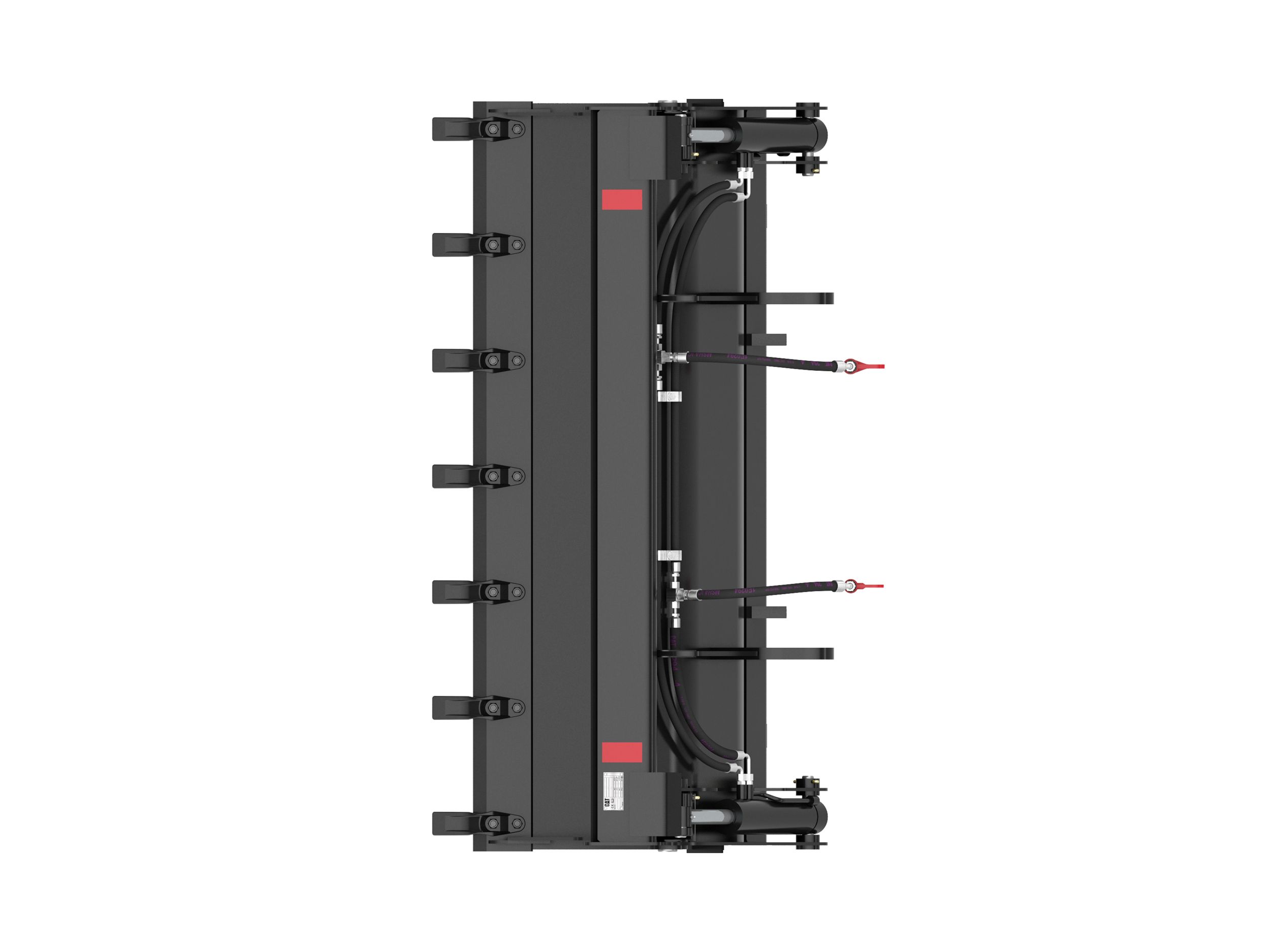 Godets tous-travaux 0,8 m3 (1,0 yd3), attache ISO, dents à boulonner