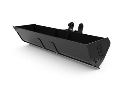 Tilting Ditch Cleaning Buckets - Mini Excavator - 1000 mm (39 in), 56 L (2 ft3), Pin On, 30 mm (1.2 in)