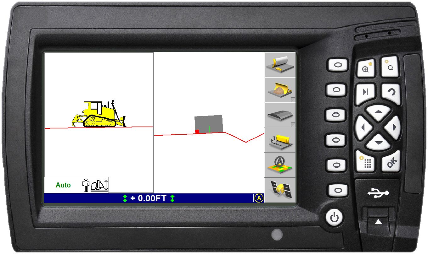 Cat GRADE avec 3D pour tracteurs