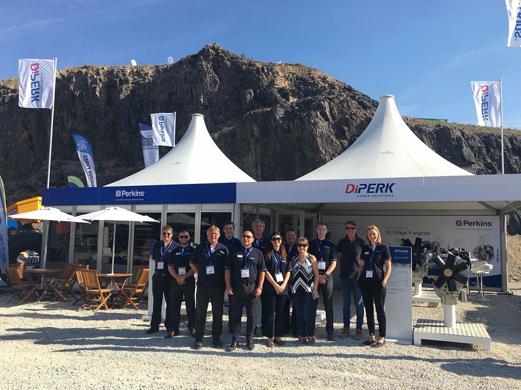 The Perkins and Diperk team are here at Hillhead 2018. Come and talk to us at stand U9.