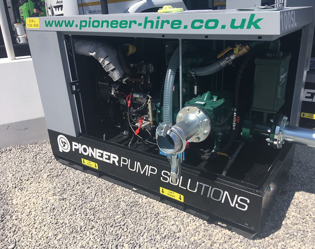 Visit the Pioneer Pump at stand W19 at Hillhead 2018 to see their Perkins® 400 Series powered pump.