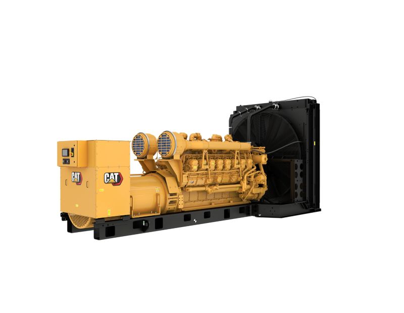3516B Diesel Generator Sets, Rear Right