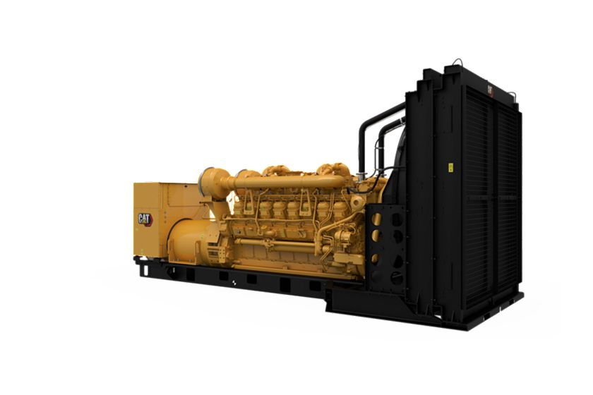 3516B Diesel Generator Sets Front Right