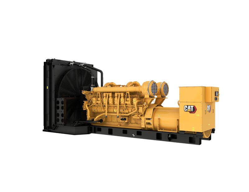 3516B Diesel Generator Sets Front Left