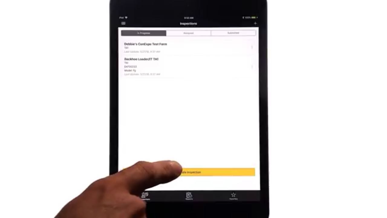 Caterpillar Inspection App : Using Cat® Inspect for Equipment ...