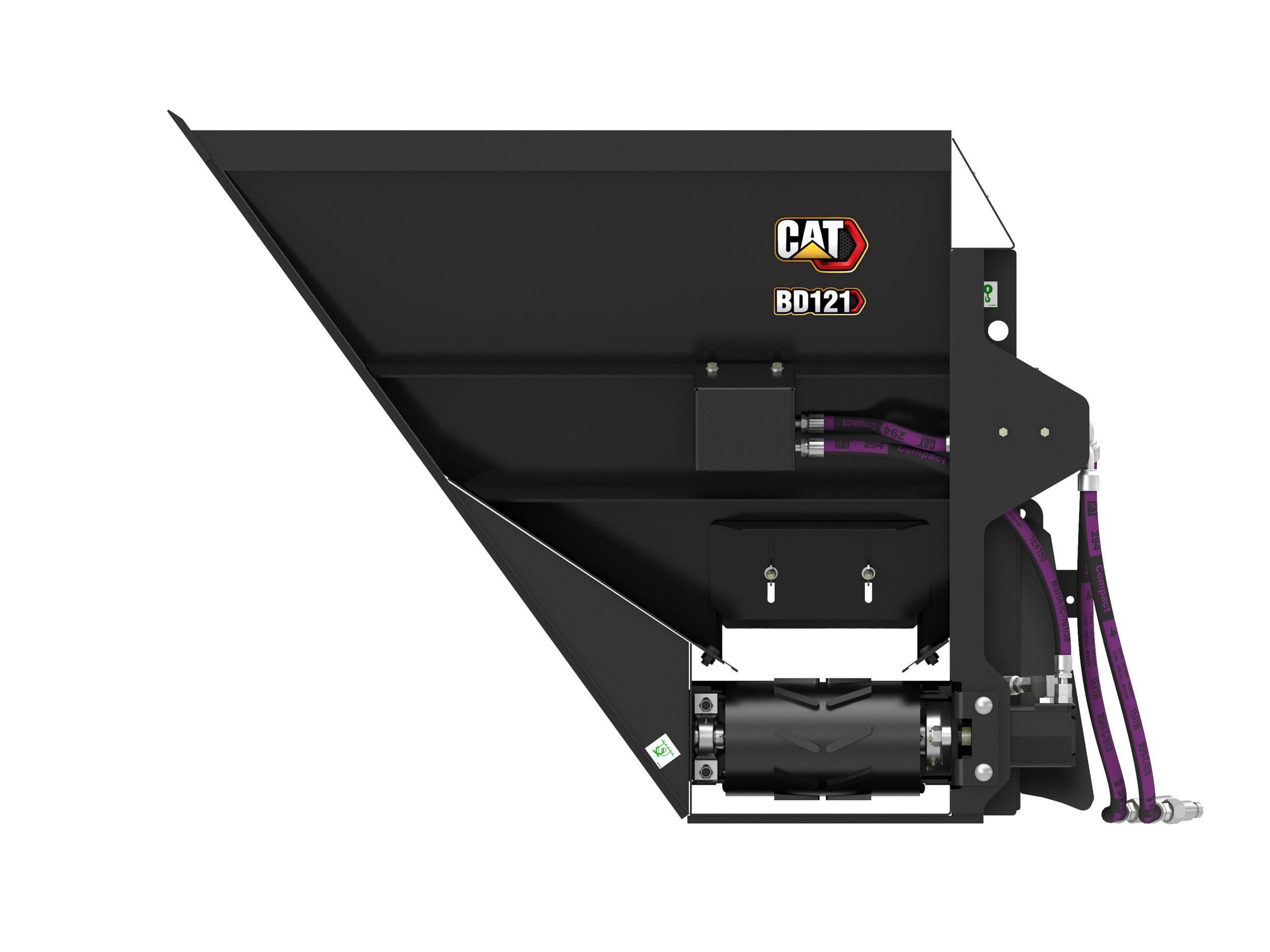 Side Discharge Buckets BD121 Sawdust