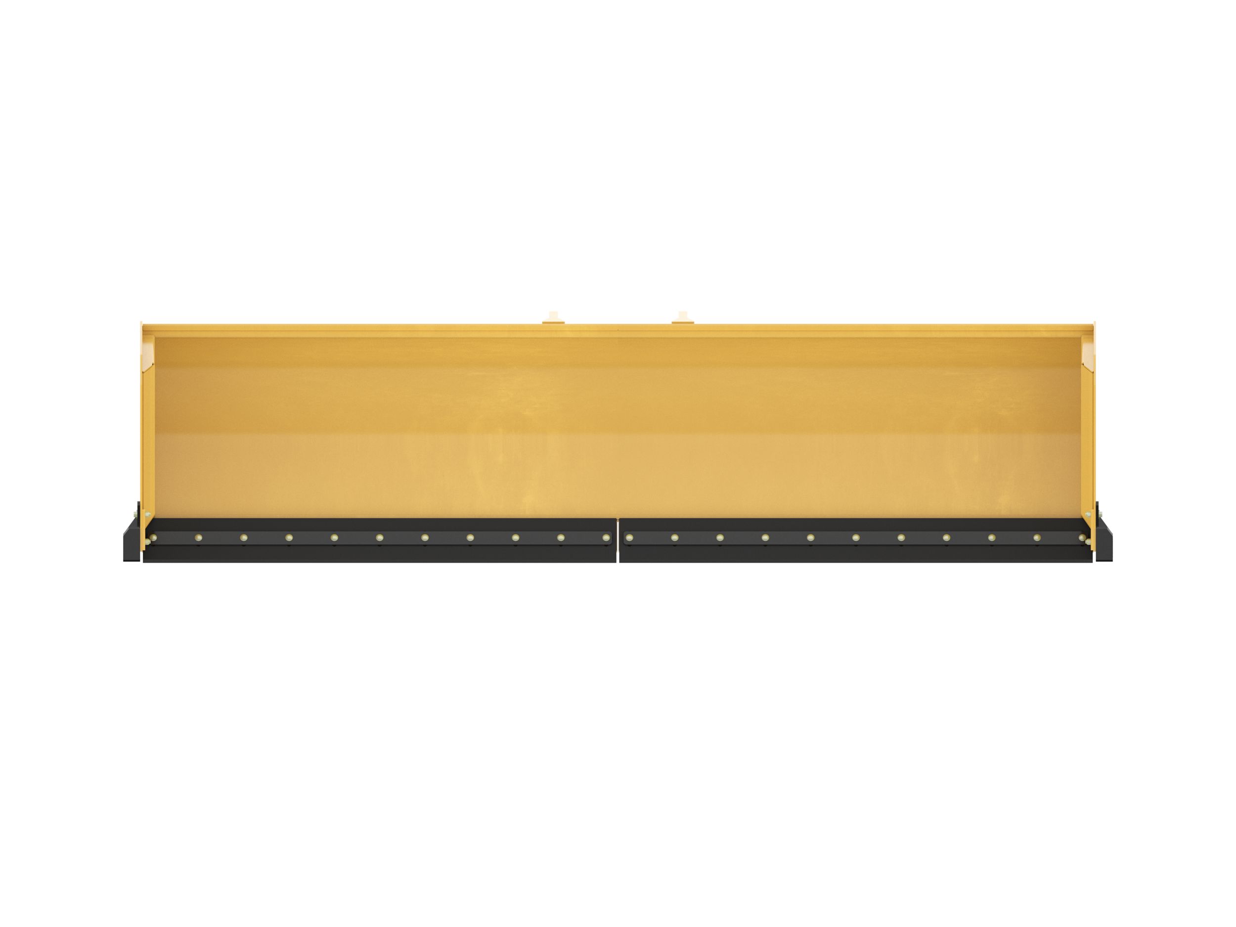 4.26 m (14 ft) Straight Snow Push with rubber with trip edge trip edge