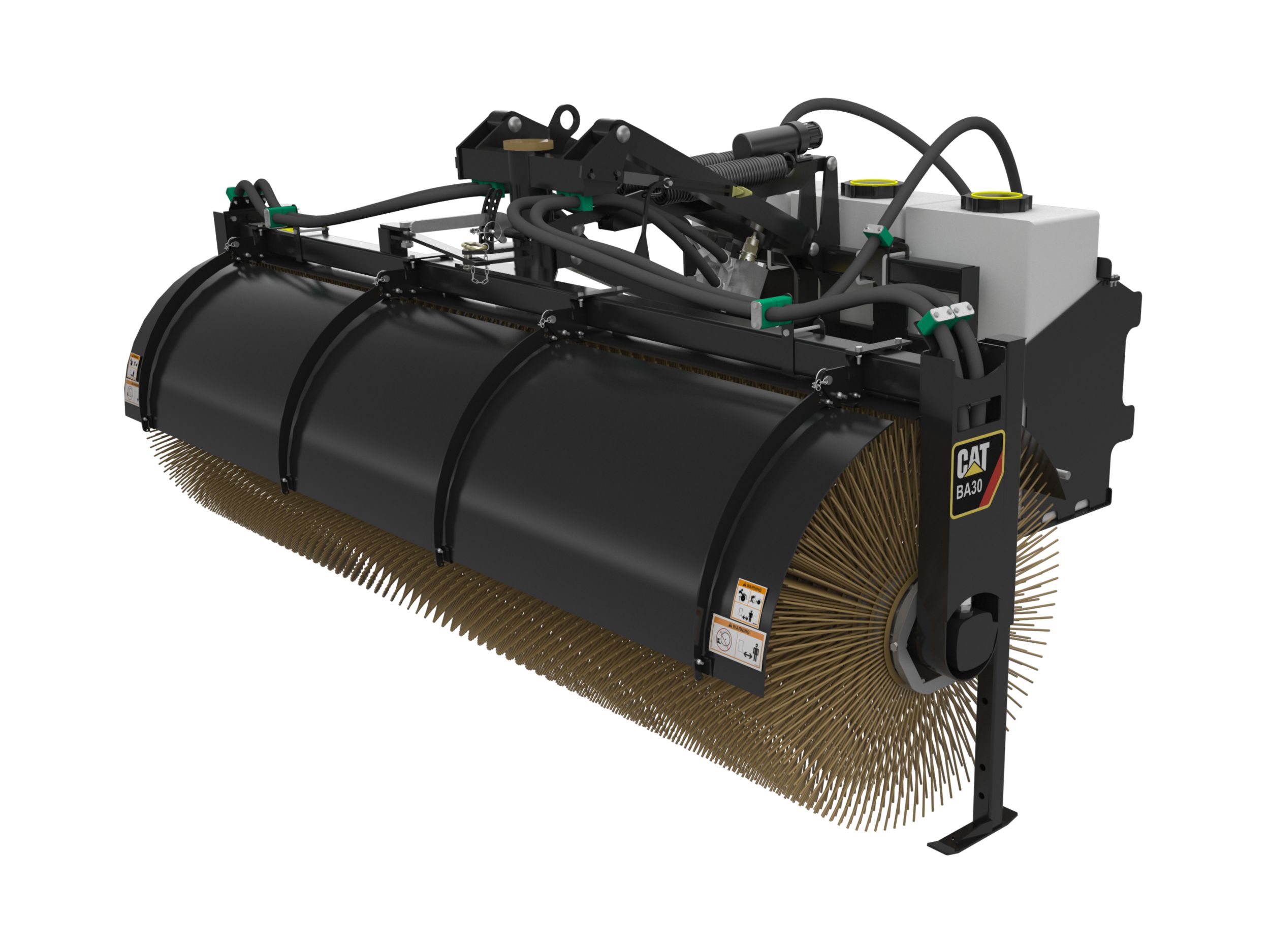 BA30 Escoba manual angular 24V con agua