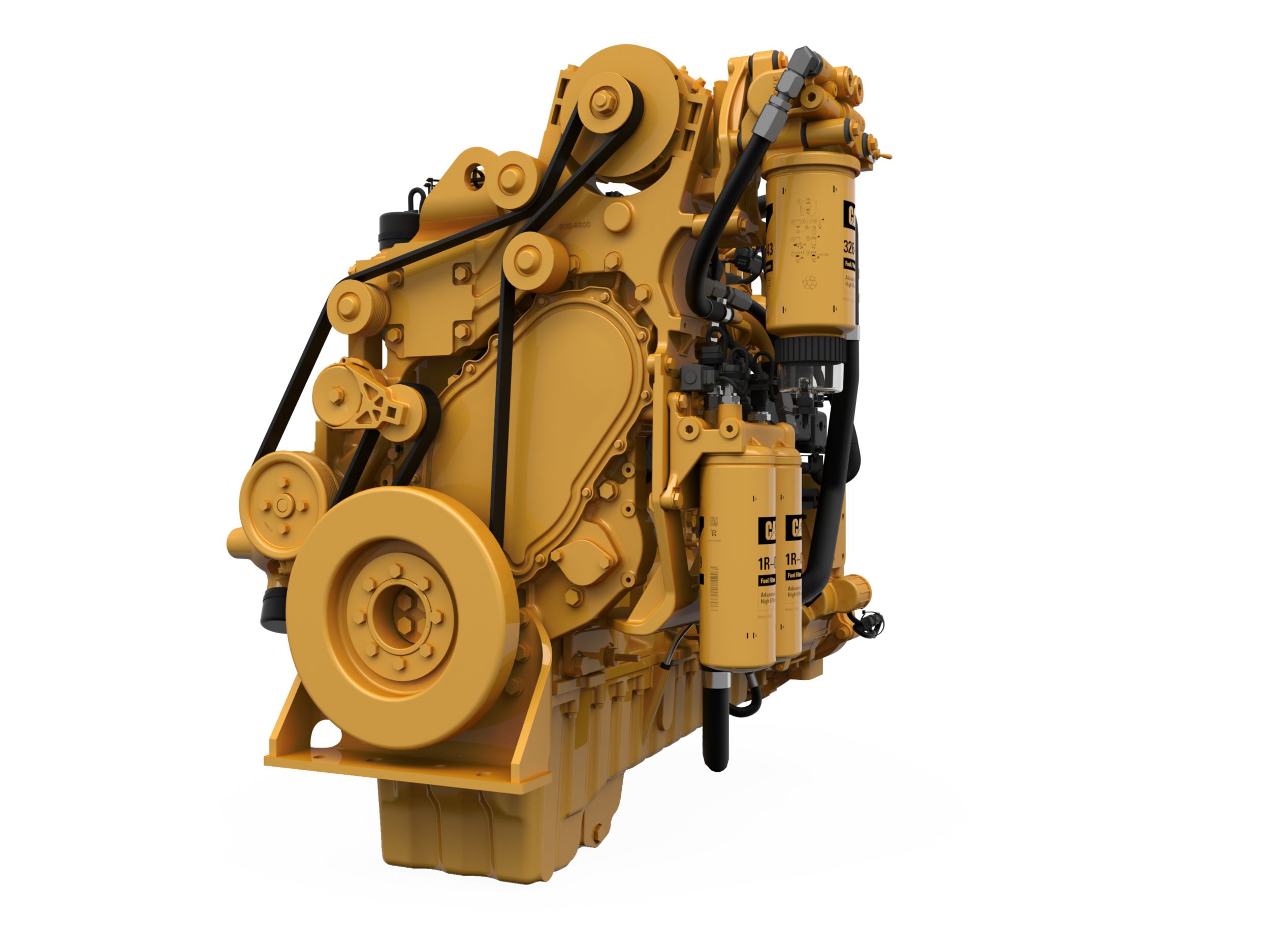Engine Diesel C9.3B LRC - Tingkat Regulasi Rendah & Tanpa Regulasi
