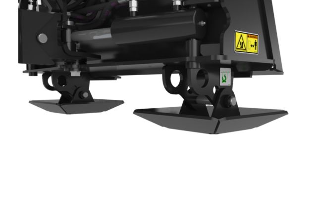 Dual Height Pivoting Stand Feet
