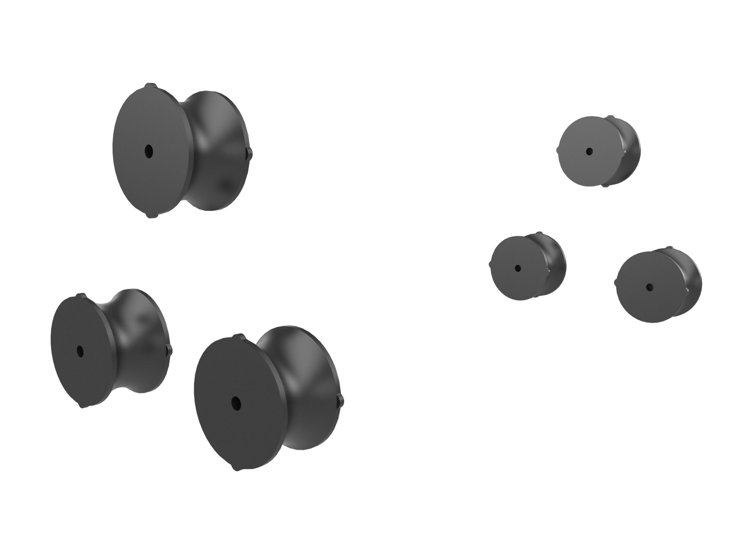 Supports en caoutchouc remplaçables