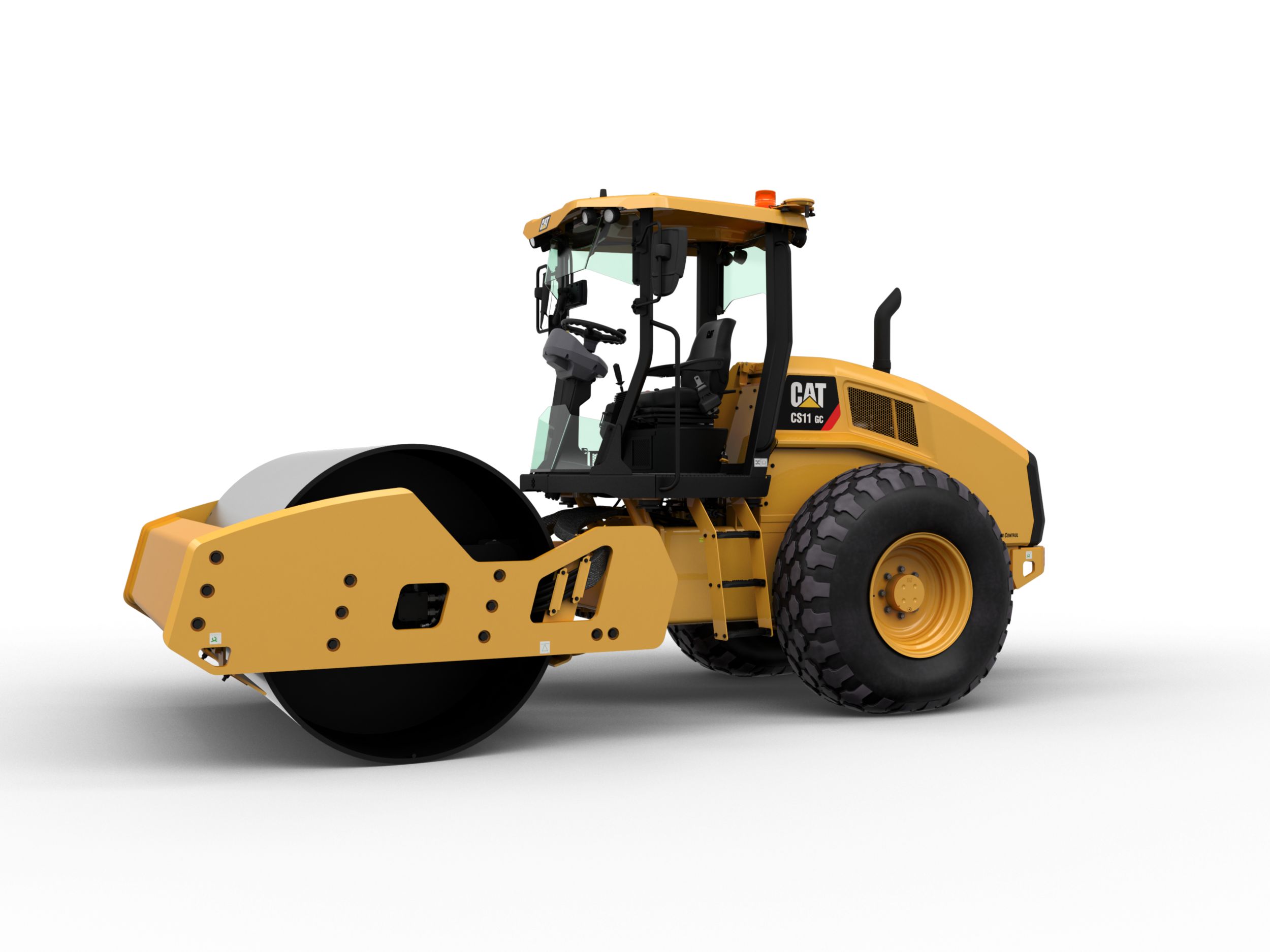 New Cat® GC Series single drum vibratory soil compactors deliver