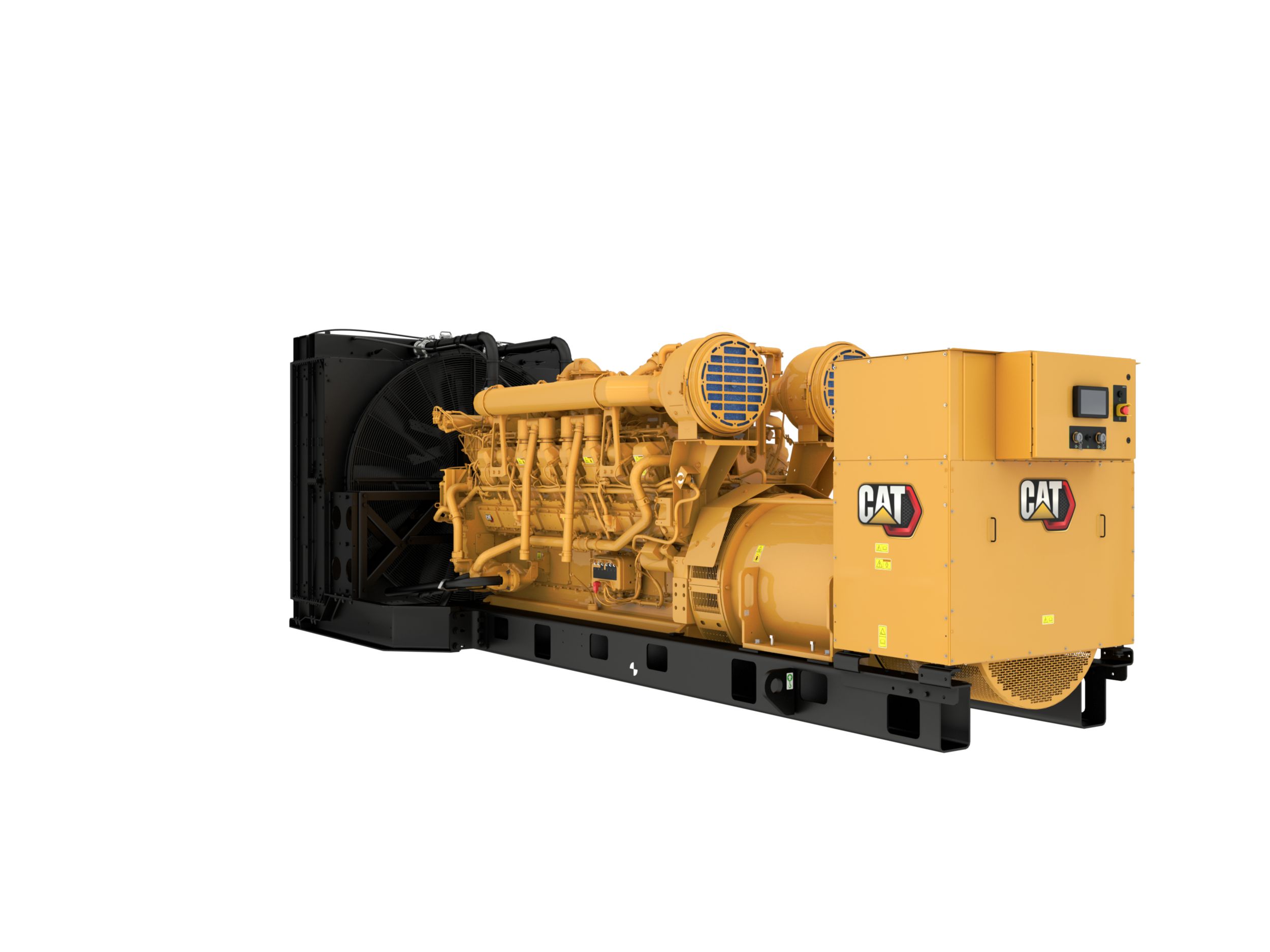 3516 DGB Generator Set Front Left