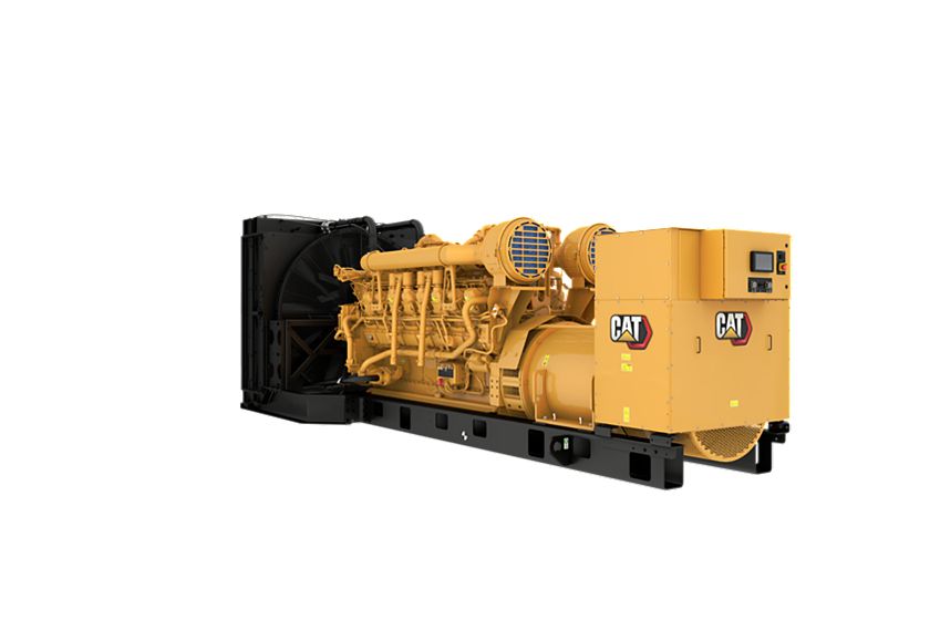 3516 DGB Generator Set Front Left
