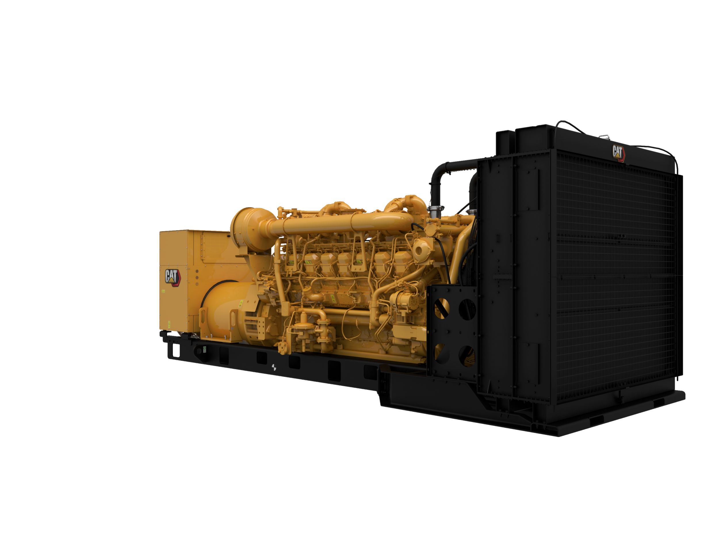 3516 DGB Generator Set Front Right