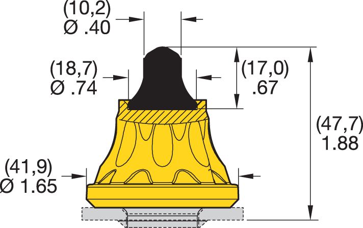 ぐ♦︎ Dorman HELP! 38416 Door Hinge Pin and Bushing Kit Black