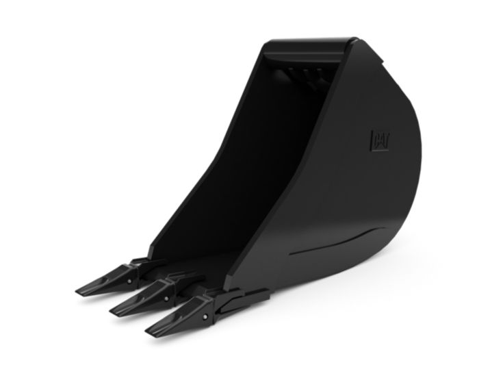 Buckets - Backhoe Rear - 463 mm (18 in), 200 L (7.1 ft3), Pin Lock, Weld-On Adapters