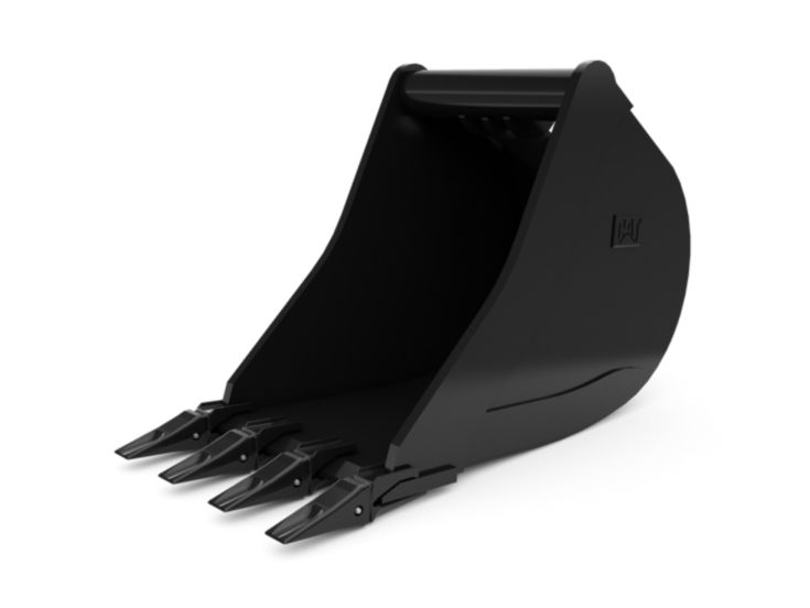 Buckets - Backhoe Rear - 616 mm (24 in), 300 L (10.6 ft3), Pin Lock, Weld-On Adapters