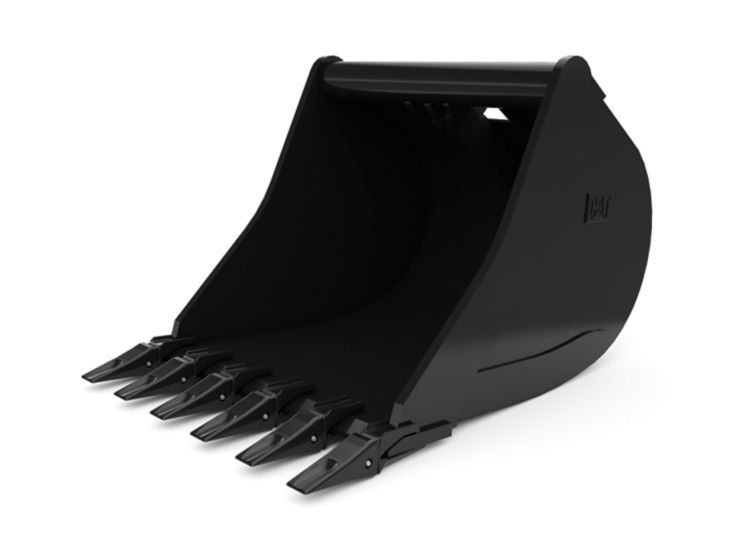 Buckets - Backhoe Rear - 921 mm (36 in), 500 L (17.7 ft3), Pin Lock, Weld-On Adapters