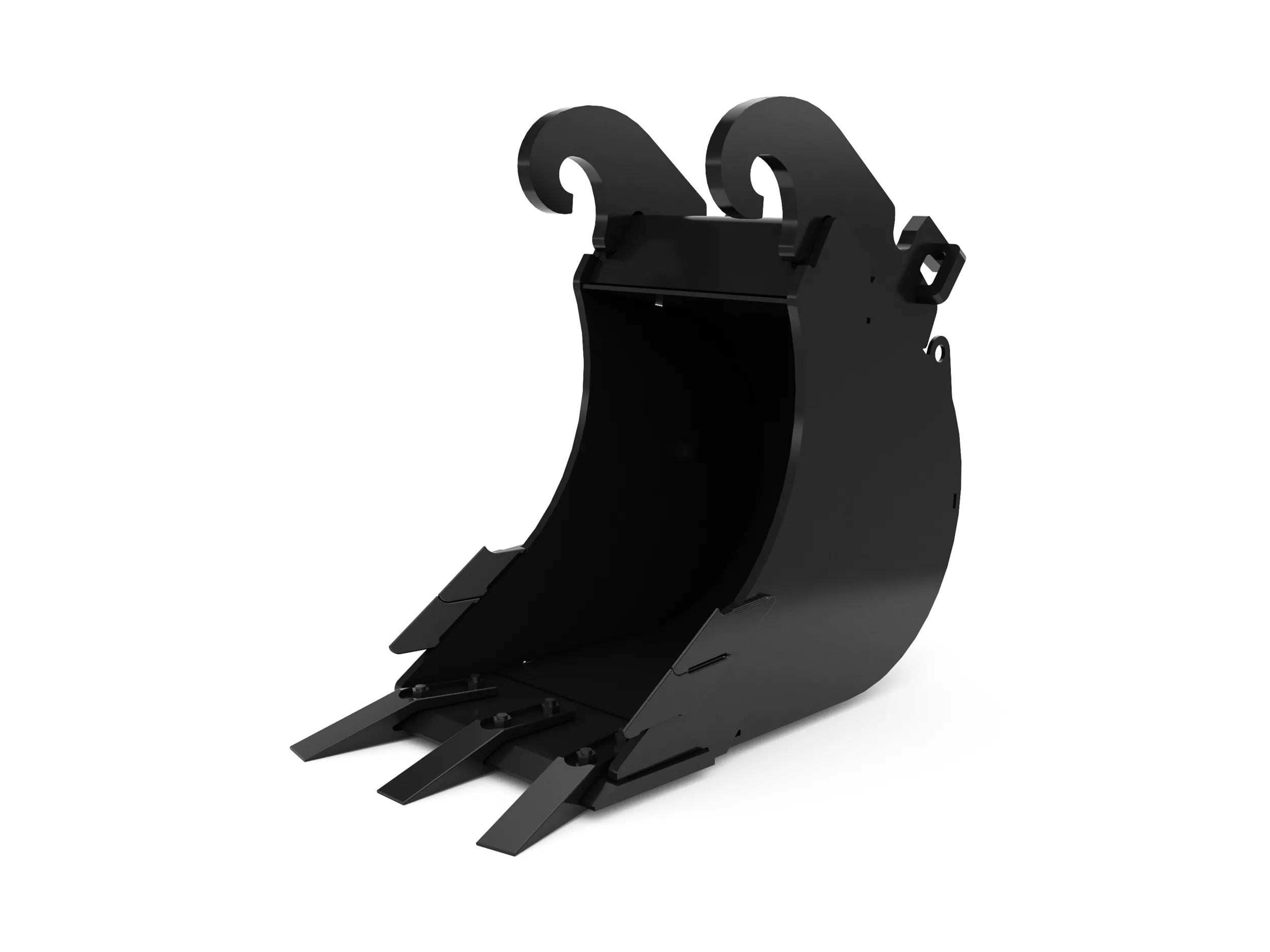 450 mm (18 in), 118 L (4.2 ft3), CW10 Coupler, Bolt-On Teeth