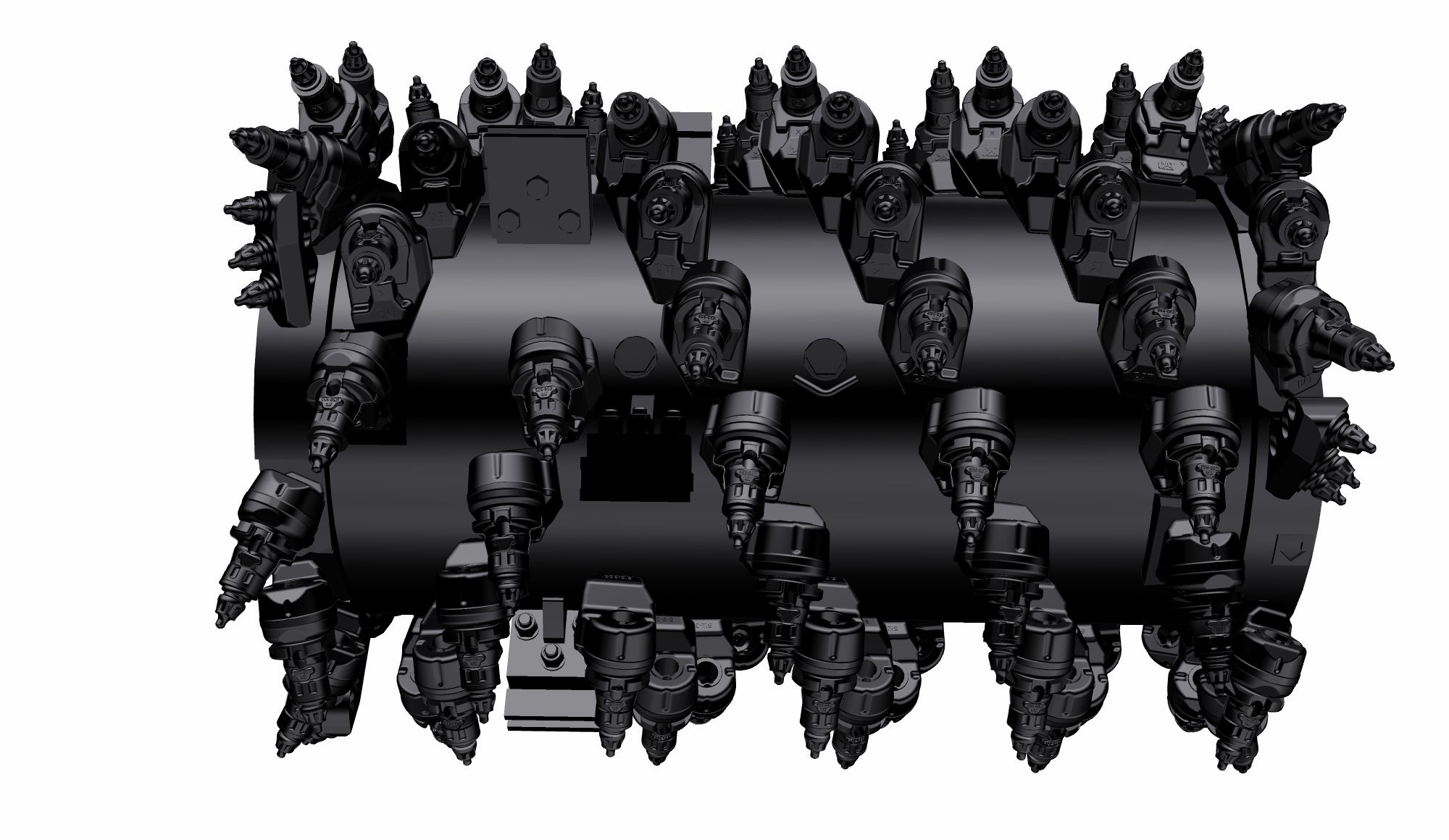 Picture of System K 1.2 m Milling Drum (15 mm spacing)