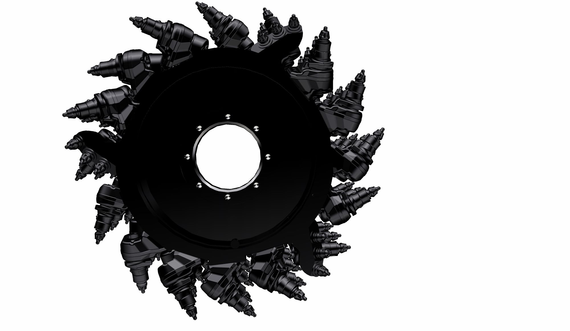 Picture of System K 1.2 m Milling Drum (15 mm spacing)