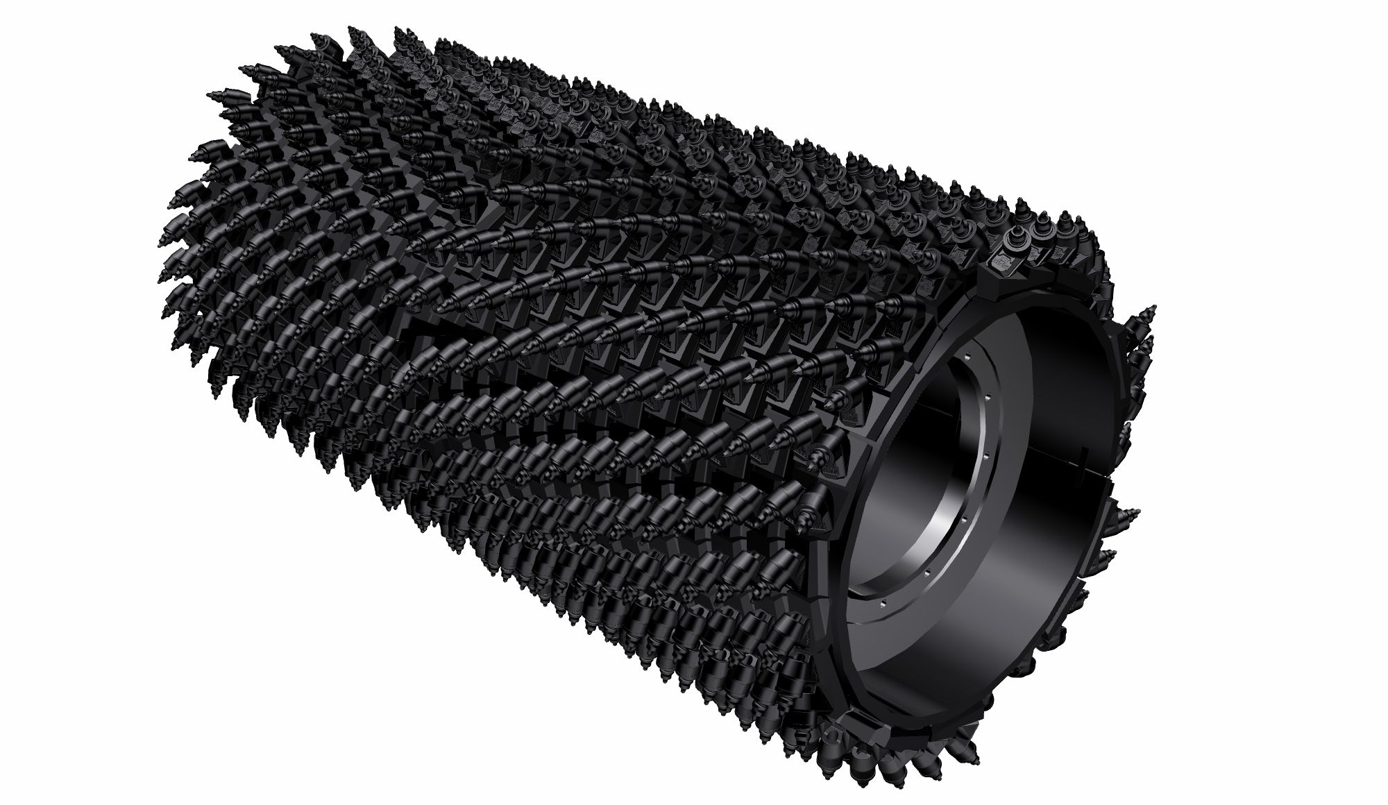 Cat System H 2.0 m Milling Drum (6x2 mm spacing)